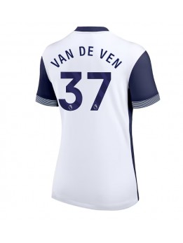 Billige Tottenham Hotspur Micky van de Ven #37 Hjemmedrakt Dame 2024-25 Kortermet